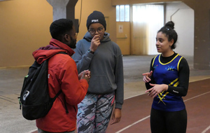 Rihab et Moly à la dernière en salle