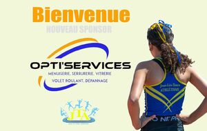 Nouveau sponsor pour le JTA : Opti'services