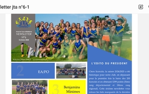 6ème newsletter
