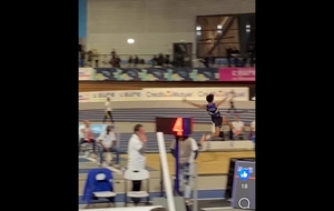 Yannis aux CF U20 longueur