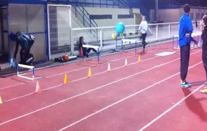 Zoé entrainement haies